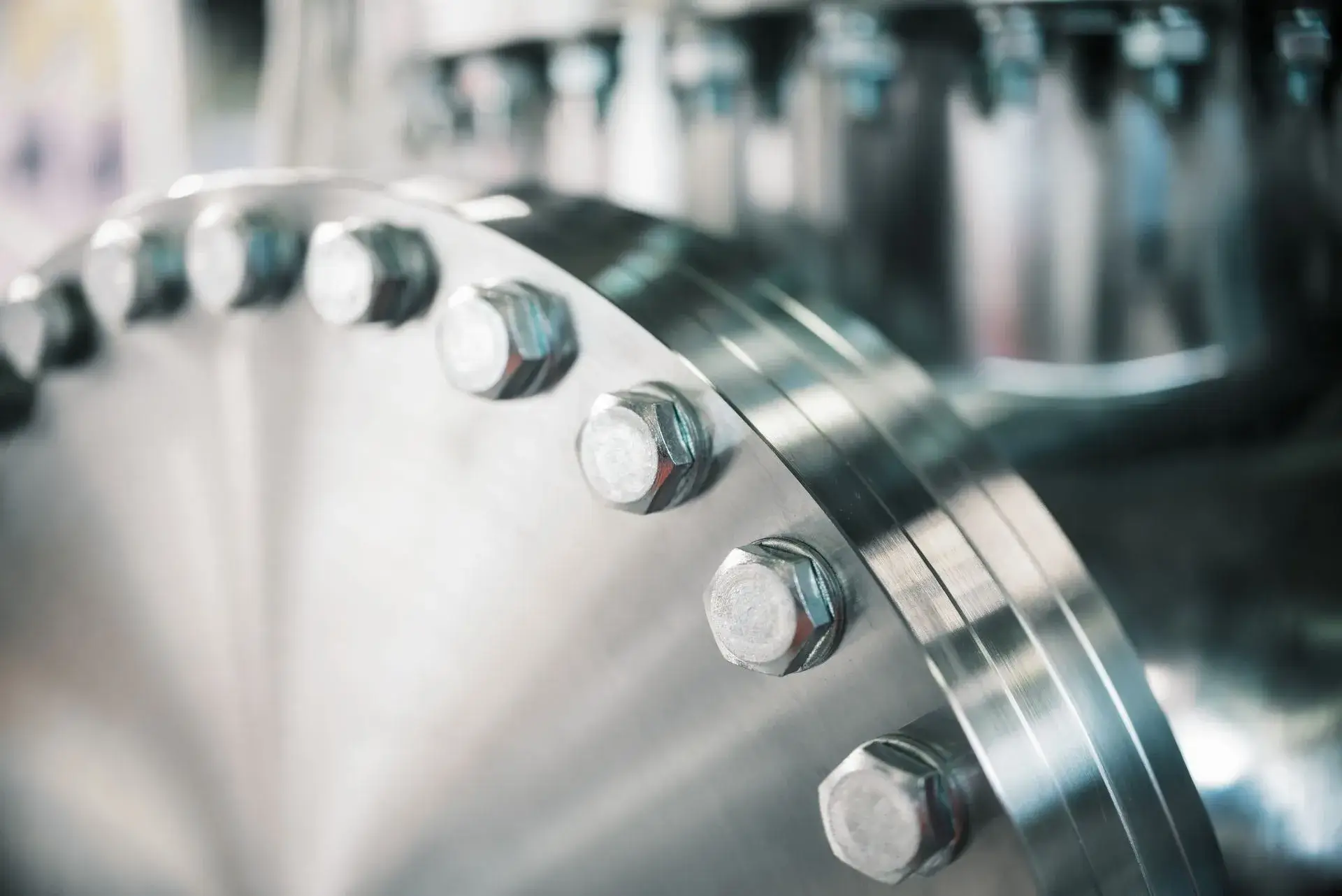 Photo of hygienic flanges